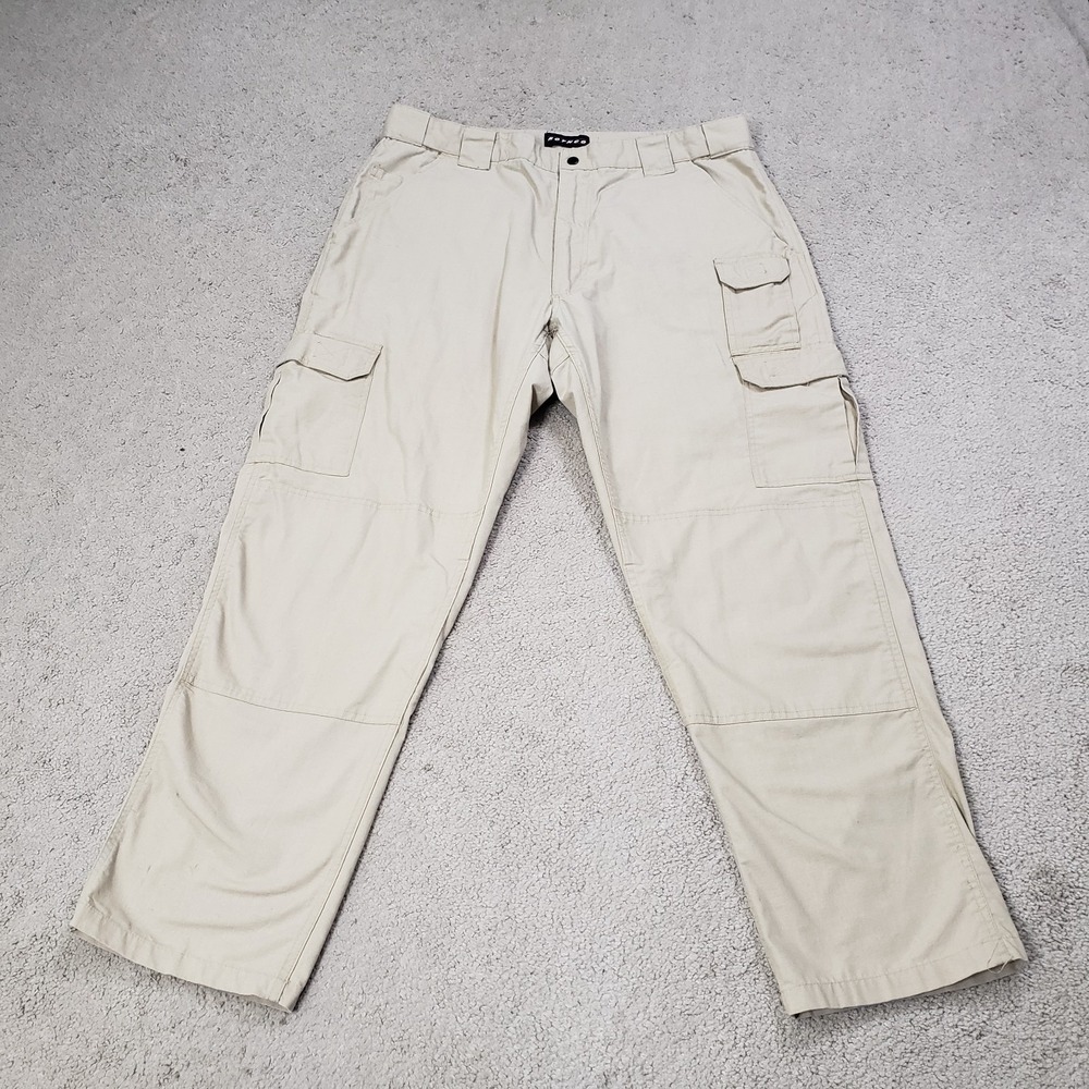 Rothco Ripstop Cargo Tactical‎ Pants Mens 40 38x31 Tan Cotton Military Workwear